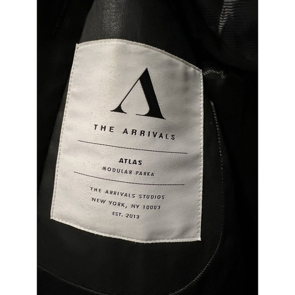 Men's Black Hooded Jacket - Picture 14 of 15